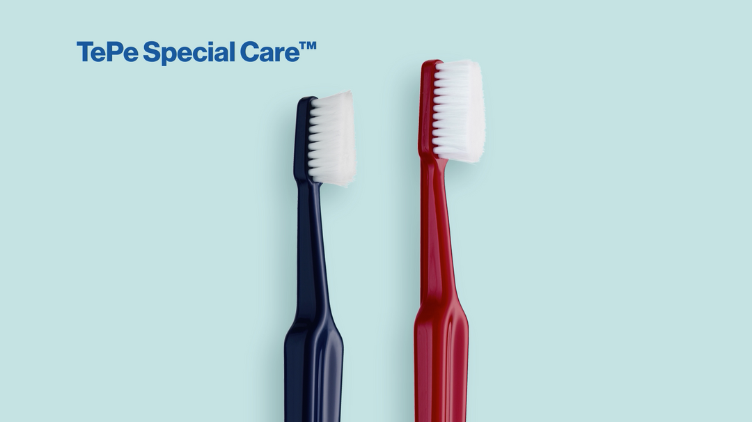 Benefits of the TePe Special Care Toothbrush