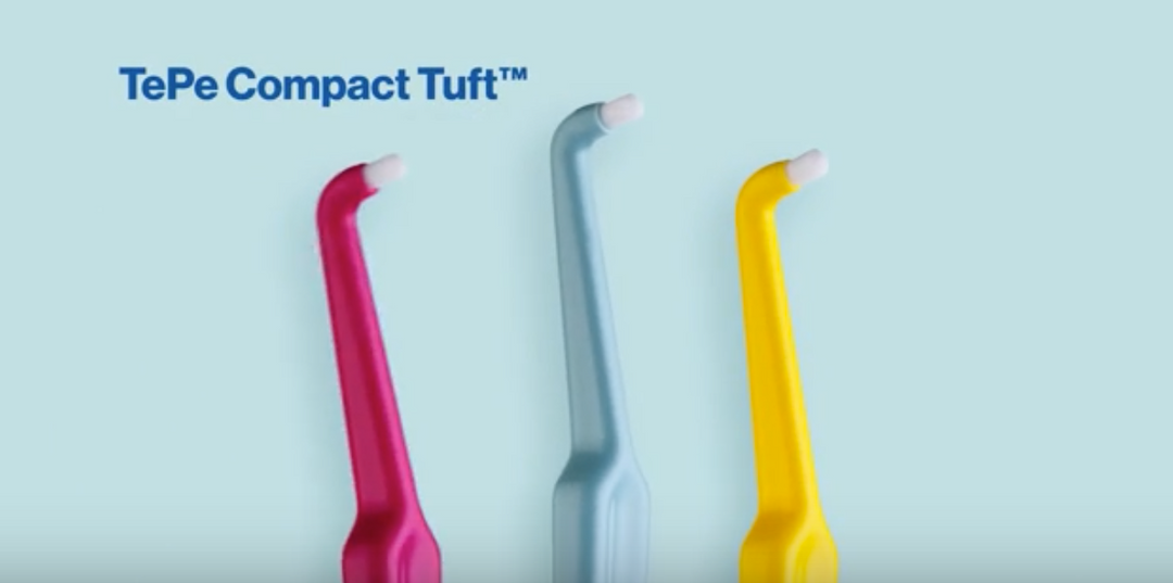 What is a TePe Compact Tuft Brush?