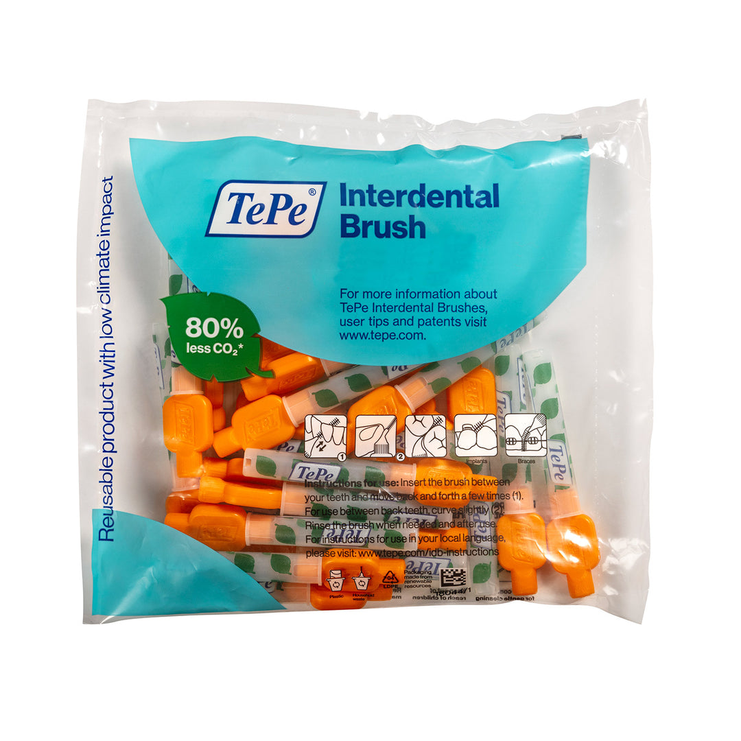 TePe® Interdental Brushes Original Orange - 0.45 mm (ISO 1)