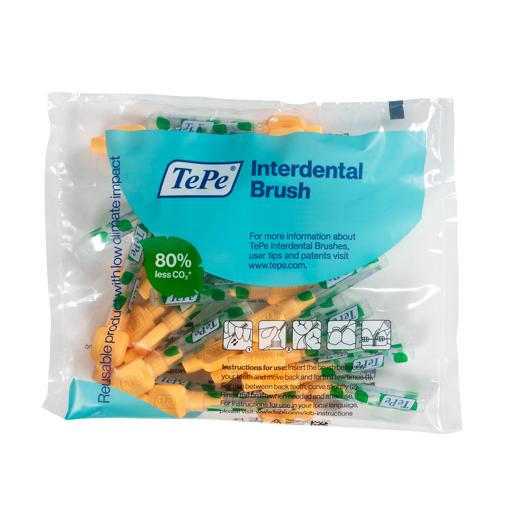 TePe® Interdental Brushes Extra Soft Orange - 0.45 mm (ISO 1)