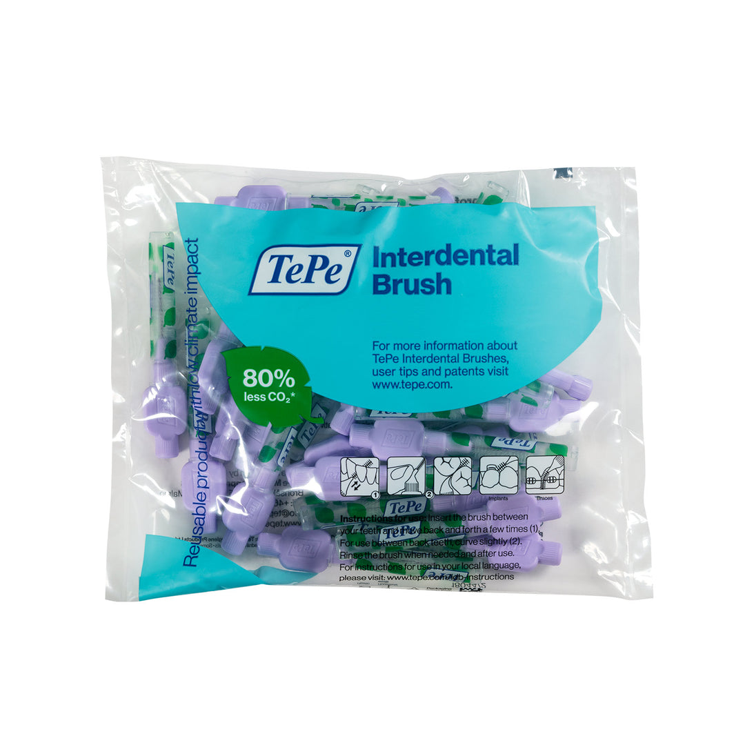 TePe® Interdental Brushes Extra Soft Purple - 1.1 mm (ISO 6)