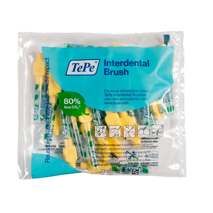 TePe® Interdental Brushes Extra Soft Yellow - 0.7 mm (ISO 4)