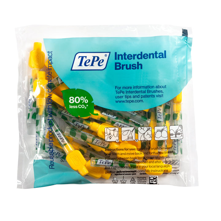 TePe® Interdental Brushes Original Yellow - 0.7 mm (ISO 4)