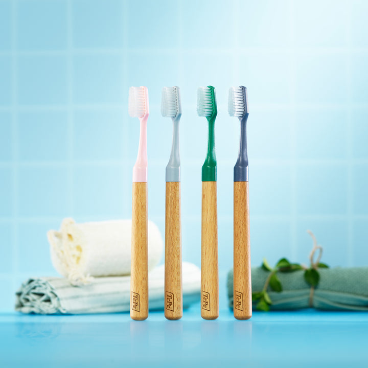 TePe Choice™ Toothbrush - (with 3 Replaceable Brush Heads)