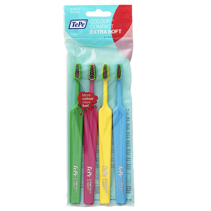 TePe Colour™ Compact Extra Soft (4-pack)