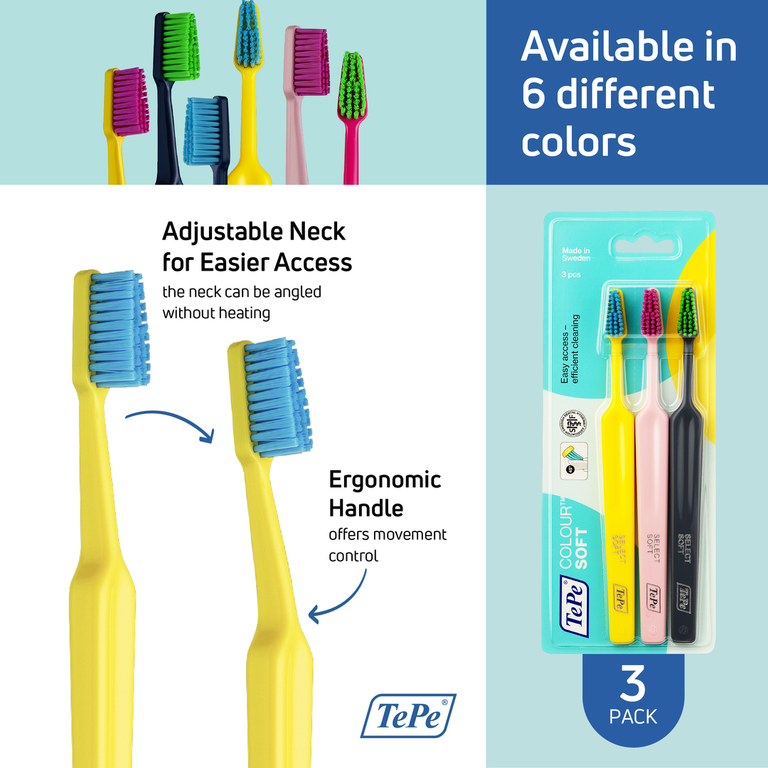 TePe Colour™ Soft (3-pack)