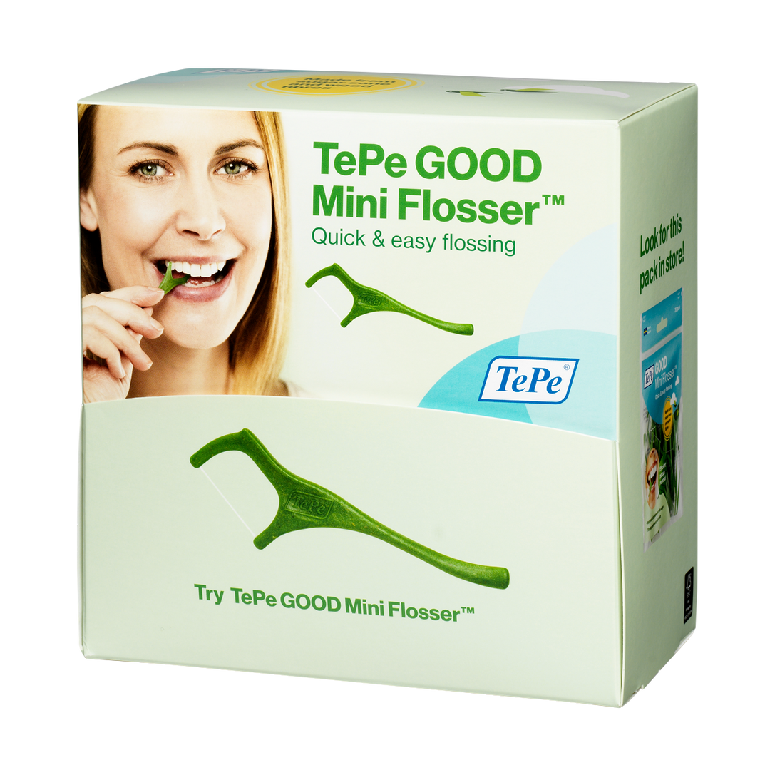 TePe GOOD™ Mini Flosser - Dispenser Box 100 pc