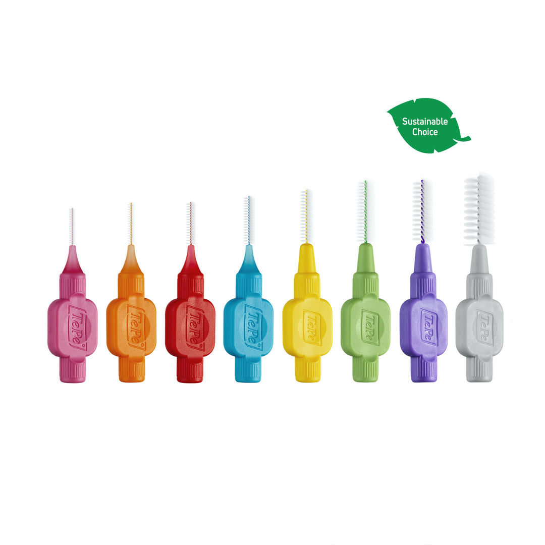 TePe® Original Interdental Brushes Mixed Pack - 0.4 to1.3 mm