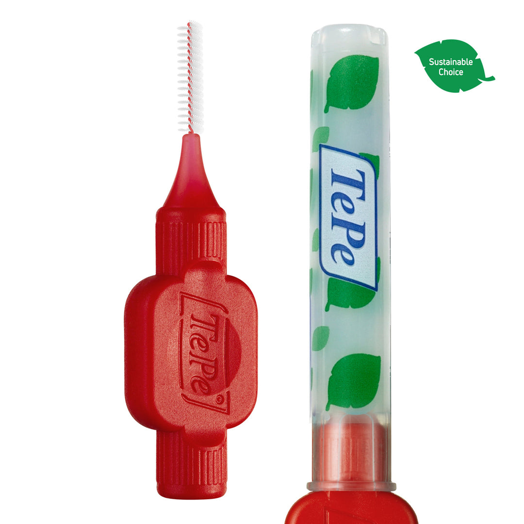 TePe® Interdental Brushes Original Red - 0.5 mm (ISO 2)